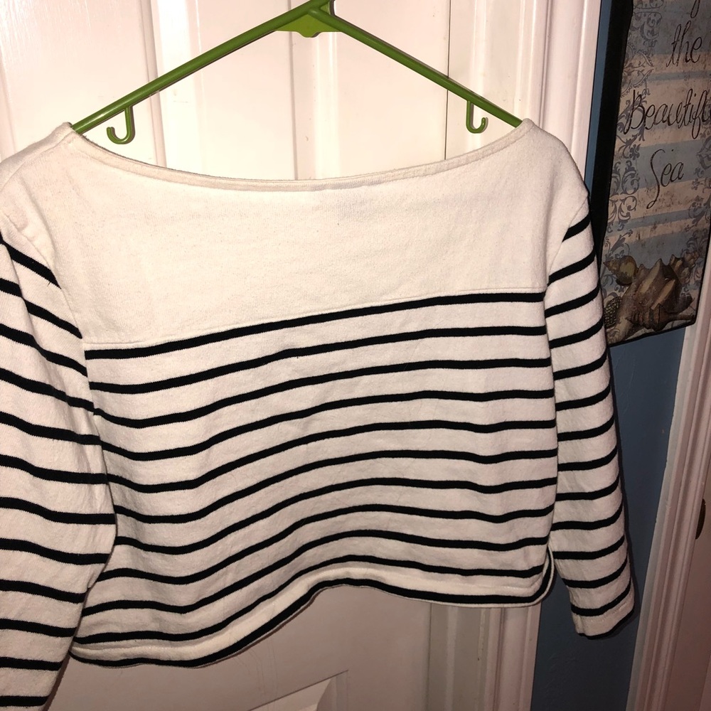 Striped Crop Top - Picture 3 of 3